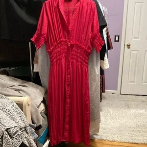 Zara Hot pink dress